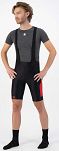 Spodenki na rower Rogelli TYRO, czarno-czerwone rozm M i 2XL - 3