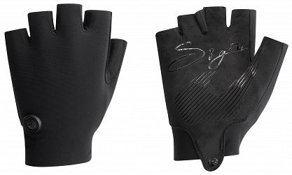 Rękawiczki rowerowe Rogelli SIGNATURE czarne
