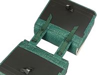 Torby boczne Basil Flair - double bicycle bag / 35L / green - 7