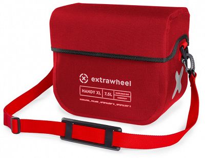 Torba na kierownicę Extrawheel Handy Premium Cordura Red XL 7,5L