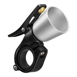 Dzwonek rowerowy aluminiowy Rockbros 2022-1B - srebrny