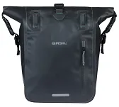 Sakwa Basil Rivo M – 12–15 L - Single Bag Tarpaulin MIK Hooks - black - 2