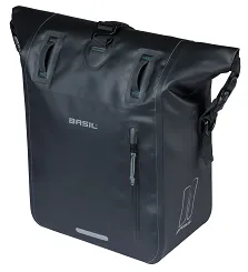 Sakwa Basil Rivo M – 12–15 L - Single Bag Tarpaulin MIK Hooks - black