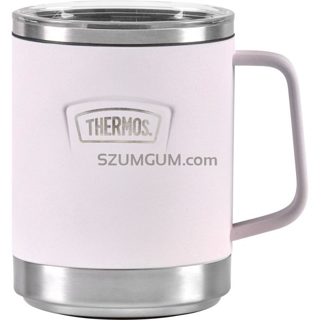 Kubek termiczny z rączką Thermos Iocn 0,41 L - pastelowy różowy