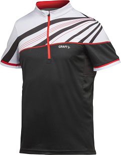 Koszulka rowerowa męska luźna Craft PERFORMANCE BIKE, czarna Rozmiar S