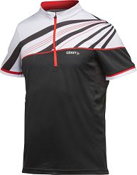 Koszulka rowerowa męska luźna Craft PERFORMANCE BIKE, czarna Rozmiar S