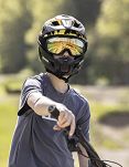 Kask rowerowy młodzieżowy - Alpina RUPI - FADING-NEON 50-55cm - 6