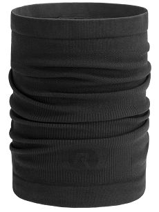 Bezszwowa zimowa chusta Rogelli DYNAKNIT z siateczką zwiększającą przepływ powietrza, czarna