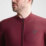 Bluza rowerowa Rogelli SIGNATURE z włókna premium - bordowa - 5