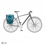 Sakwy rowerowe tylne Ortlieb Back Roller Classic 40L -QL2.1 (kpl.) - Petrol black - 4
