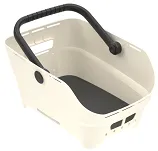 Kosz tylny Basil Cento Neo MIK - 21L - off-white - 3