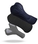 Damskie spodenki kolarskie Rogelli IMPRESS II z żelową wkładką - multicolor - 4