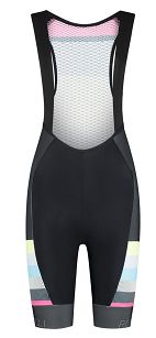 Damskie spodenki kolarskie Rogelli IMPRESS II z żelową wkładką - multicolor