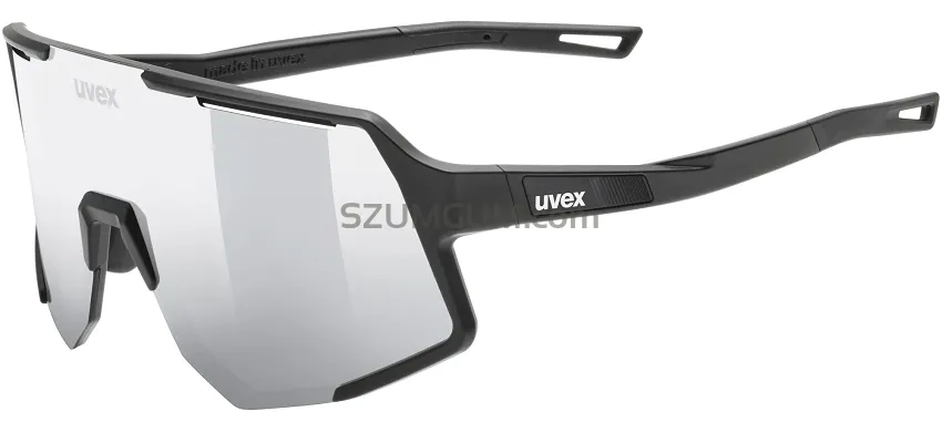 Okulary Uvex Sequenze - black matt / mirror silver