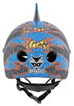 Kask dziecięcy juniorski rekin - RASKULLZ SIR CHOMPZ blue (50-54 cm) - 4