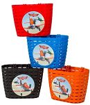 Koszyk na kierownice dla dzieci WIDEK plastikowy, różne wzory - 9