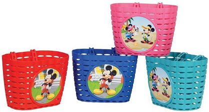 Koszyk na kierownice dla dzieci WIDEK plastikowy, różne wzory