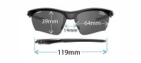 Okulary TIFOSI VERO CLARION skycloud (3szkła 14,7% Clarion Blue, 41,4% AC Red, 95,6% Clear) - 10