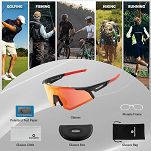 Okulary sportowe Rockbros SP291 czarne - szkła polaryzacyjne, ramka optyczna - 6