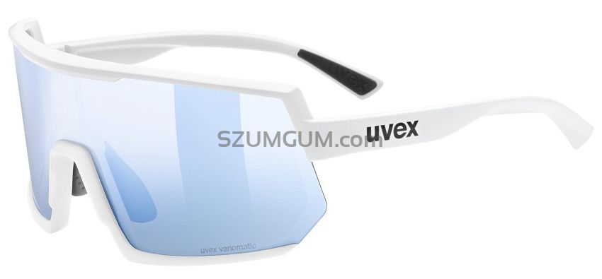 Okulary fotochromowe UVEX Sportstyle 235 V - white matt / litemirror blue