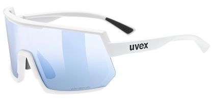 Okulary fotochromowe UVEX Sportstyle 235 V - white matt / litemirror blue