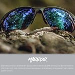 Alpina okulary TURBO PRO Q-lite - Miracle-blue, szkło q-lite Grey blue S3 - 10