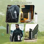 Butelka - bidon termiczny Rockbros 550ml / 18oz biały - 10