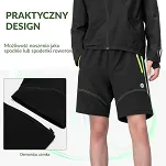 Spodnie rowerowe Rockbros YPK049 3w1 z odpinanymi nogawkami i szortami z wkładką - 3