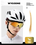 Okulary Rockbros SP318 HD - golden/transparent brown - 6