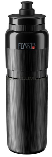 Bidon Elite FLY TEX 950ml - black