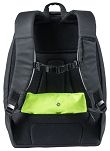 Plecak BASIL B-SAFE BACKPACK NORDLICHT 18L, mocowanie na haki Hook-On System, grafitowa czerń + Oświetlenie - 7