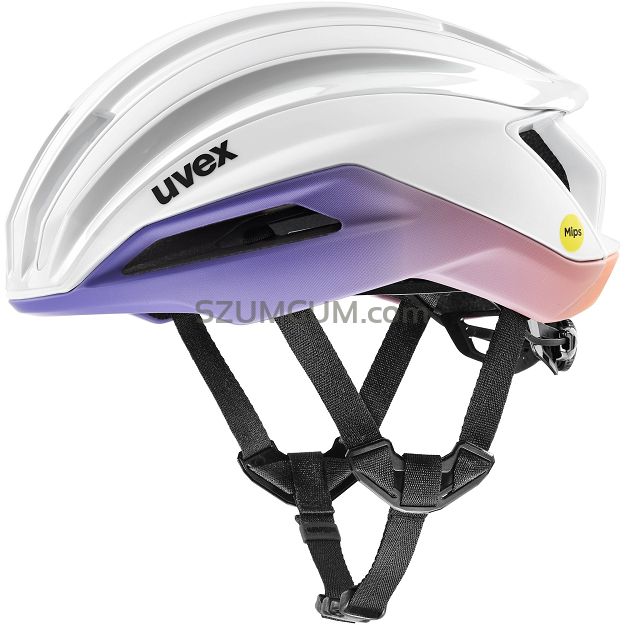 Kask UVEX Surge Aero Mips - white lilac apricot matt