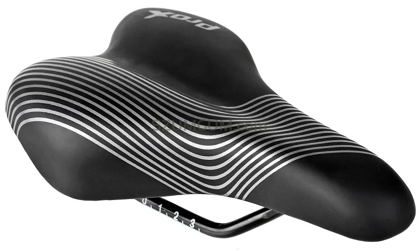 Siodełko dziecięce ProX 733 - szare paski