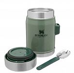 Termos obiadowy ze sztućcem Stanley CLASSIC - 0,4L - Zielony - 4