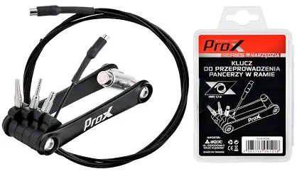 Zestaw ProX 4550 - do przeprowadzania pancerzy w ramie roweru