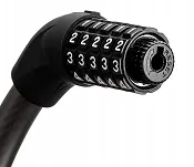 Zapięcie rowerowe Rockbros RKS570-BK na szyfr - 4