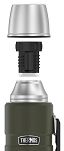 Oryginalny termos Thermos King 1,2 L z uchwytem - zieleń wojskowa - 5