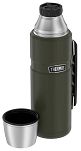 Oryginalny termos Thermos King 1,2 L z uchwytem - zieleń wojskowa - 3