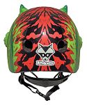Kask dziecięcy juniorski RASKULLZ  T-REX AWESOME green (50-54 cm) - 4