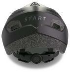 Dziecięcy/Młodzieżowy kask rowerowy Rogelli START czarny - 2