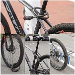 Zapięcie rowerowe Rockbros RKS507-1BK na szyfr 1,8m - 2