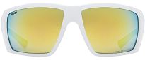 Okulary sportowe UVEX MTN Venture CV - white matt / mirror yellow - 2