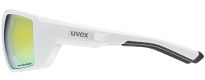 Okulary sportowe UVEX MTN Venture CV - white matt / mirror yellow - 4