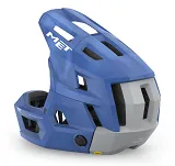 Kask z odpinaną szczęką MET Parachute MCR 2 MIPS - sonic blue matt - 4