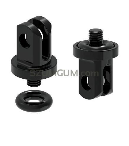 Lezyne AL GoPro LED Adapter - aluminium