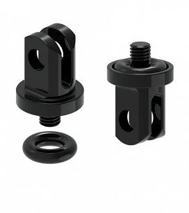 Lezyne AL GoPro LED Adapter - aluminium