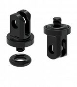 Lezyne AL GoPro LED Adapter - aluminium