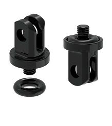 Lezyne AL GoPro LED Adapter - aluminium