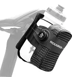 Multifunkcyjna torba podsiodłowa z uchwytem na bidon Rockbros P010 - black - 7