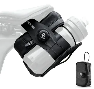 Multifunkcyjna torba podsiodłowa z uchwytem na bidon Rockbros P010 - black